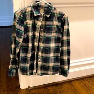 J crew plaid shirt